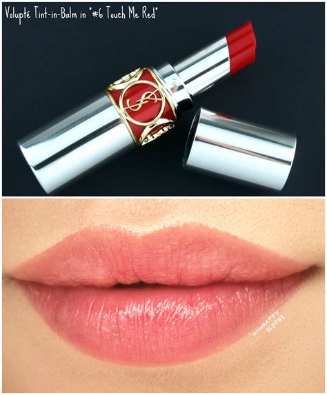 ysl tint in balm swatches|Yves Saint Laurent Volupte Tint.